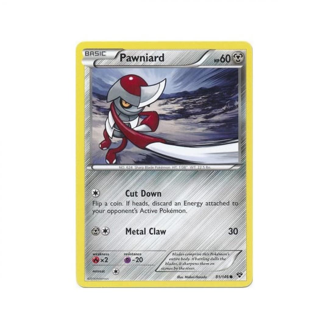 Pokemon XY:  Pawniard 81/146 Base Set Single Card